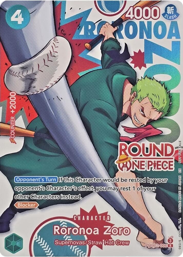 Roronoa Zoro (Round 1 Promo)