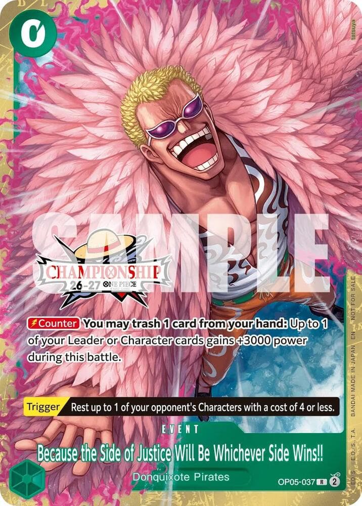 Because the Side of Justice Will Be Whichever Side Wins!! (CS 26-27 Celebration Pack)