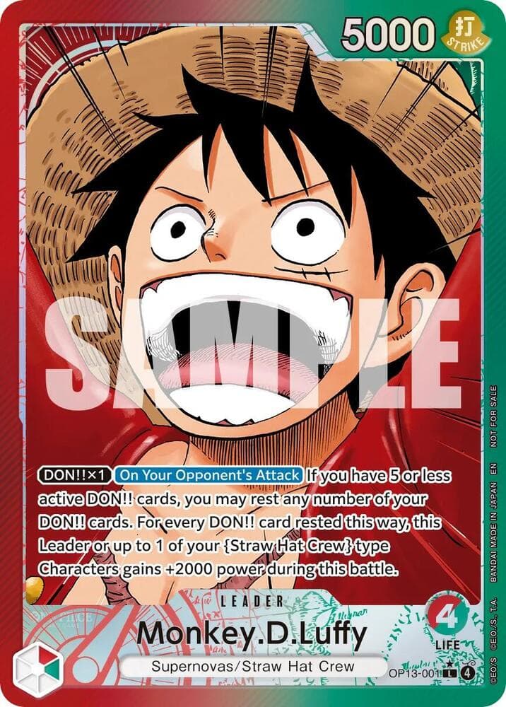Monkey.D.Luffy (OP13-001) (Jumbo)