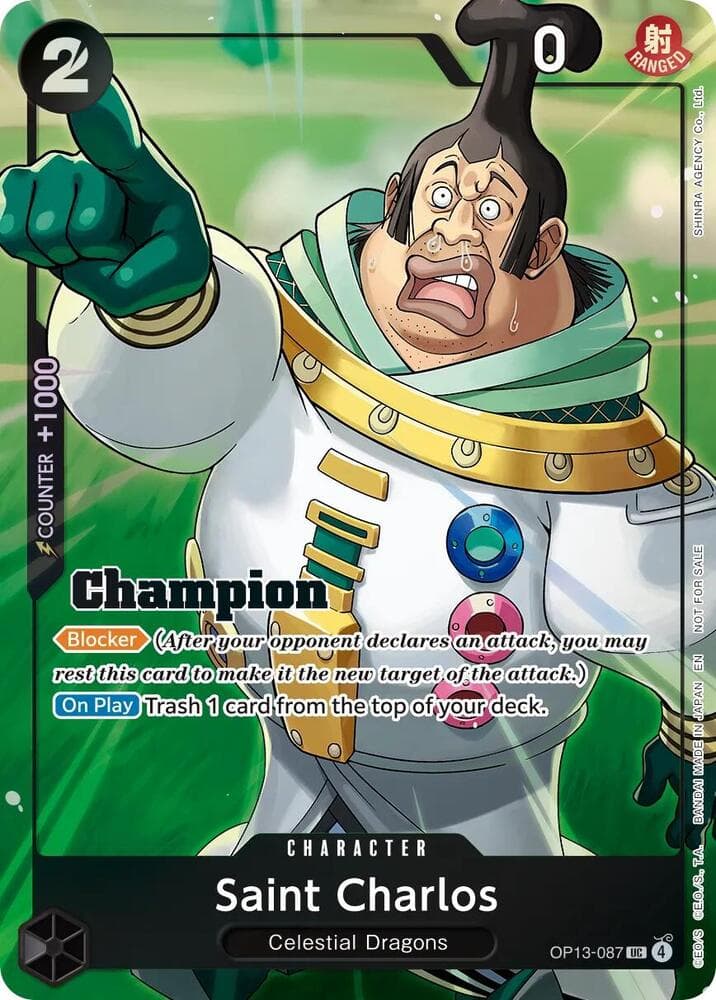 Saint Charlos (Winner Card Set Vol. 1)