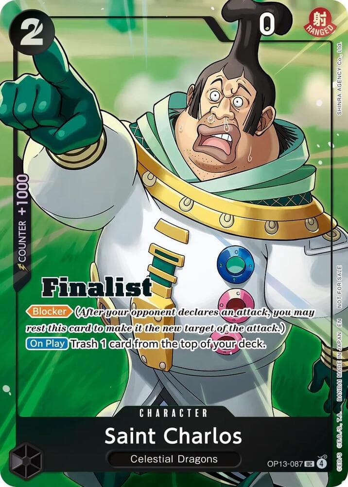 Saint Charlos (Finalist Card Set Vol. 1)