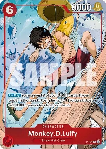 Monkey.D.Luffy (Premium Card Collection -Flame-Flame Fruit Coliseum Edition-)