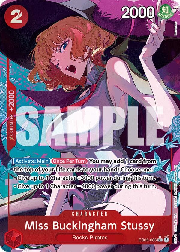 Miss Buckingham Stussy (Super Rare Alternate Art)