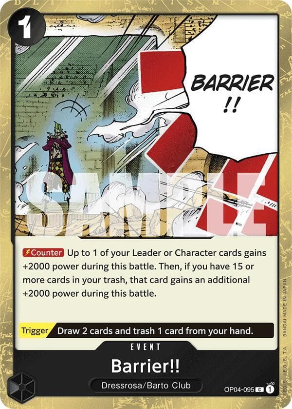 Barrier!! (Jolly Roger Foil)