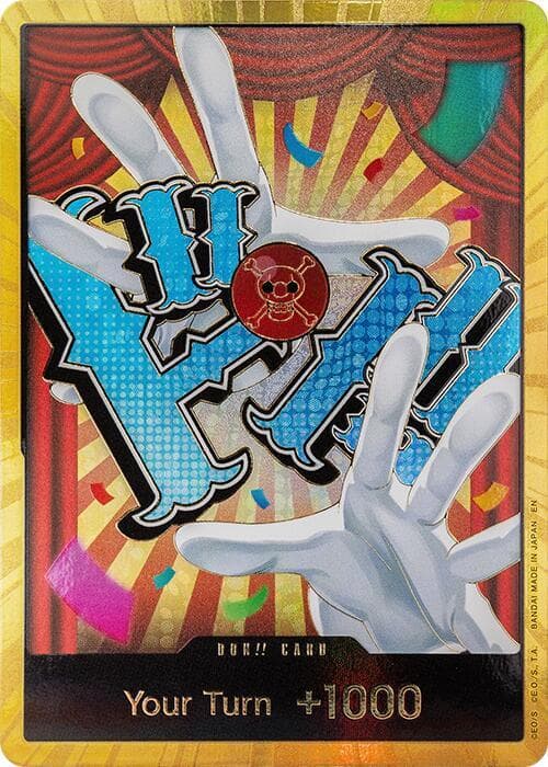 DON!! Card (Buggy) (Gold)