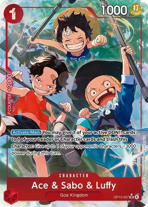 Ace & Sabo & Luffy (Alternate Art)