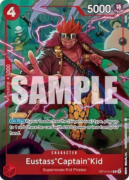 Eustass"Captain"Kid (One Piece Card Game Illustration Box Vol. 8)