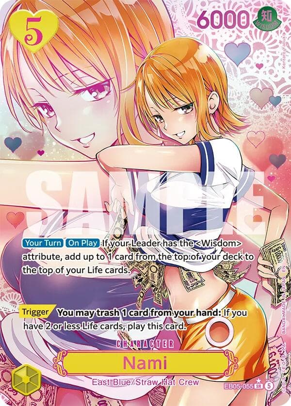 Nami (055) (Kentaro Yabuki) (Gold Stamped)