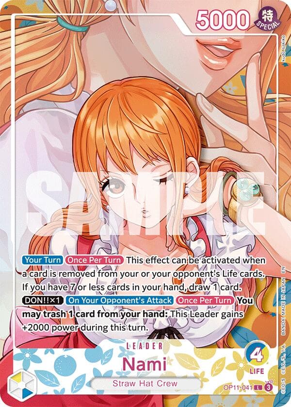 Nami (OP11-041) (Heroine Leader)
