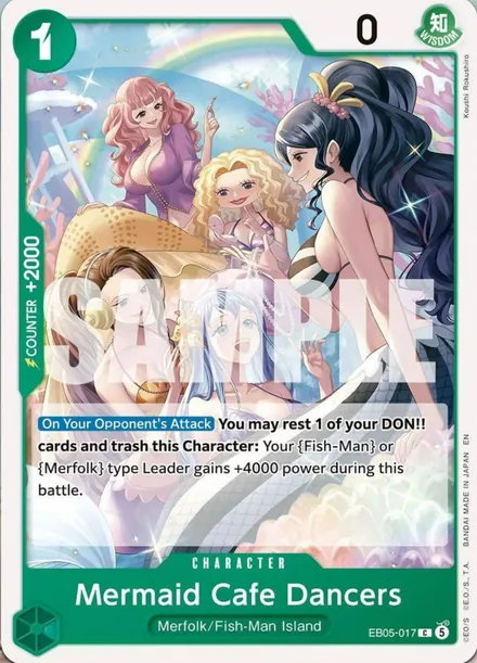Mermaid Cafe Dancers EB05-017